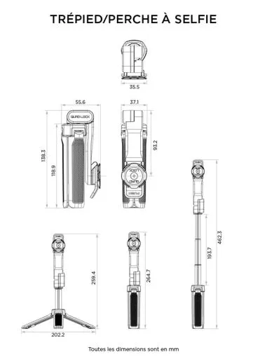 QUAD LOCK Tripod/Selfie Stick