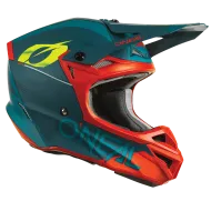 Casca motocross O'NEAL 5SERIES HAZE V.22 BLUE/RED
