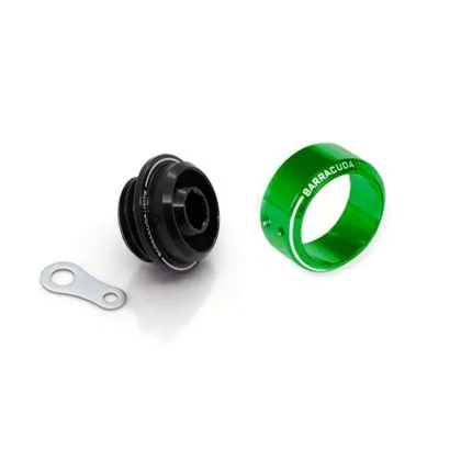 Color attachment for BARRACUDA OIL SAMPLE Ø35 GREEN
