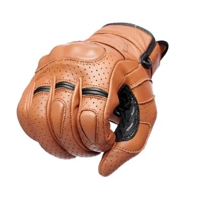 Leather gloves ADRENALINE SCRAMBLER 2.0 BROWN