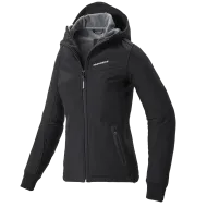 Geaca moto textila dama SPIDI HOODIE ARMOUR Negru