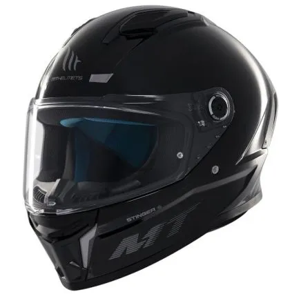 Helmet MT STINGER 2 SOLID A11 GLOSS BLACK