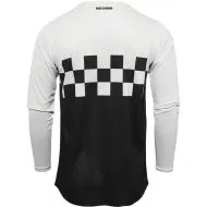 THOR HALLMAN DIFFER CHEQ BLACK/WHITE motocross jersey