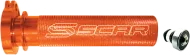 Aluminum gas bracket with SCAR bearing for KTM/HUSQVARNA ORANGE