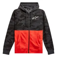 Motorcycle sweatshirt ALPINESTARS HOODIE CAMO-BLOCK CHAR