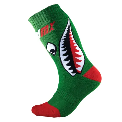 Kids Motocross Socks O'NEAL PRO MX BOMBER GREEN 2