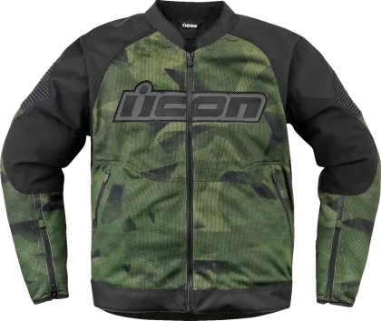 ICON Overlord3™ CE CAMO GREEN Motorcycle Jacket