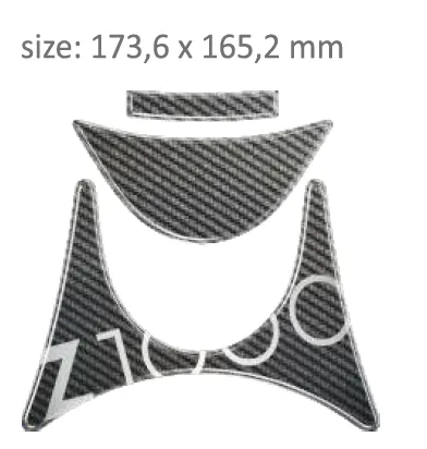 Protector pentru trei pasageri PPSK5P/PR3143 KAWASAKI Z1000 2010-2013.