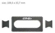 Προστατευτικό τριών επιβατών PPSK1P/PR3140 KAWASAKI ER6N 2007-2008.
