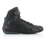 Women's motorcycle boots ALPINESTARS STELLA FASTER-3 BLACK/FUCHSIA