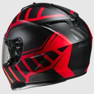 Helmet HJC C70N HOLT BLACK/RED