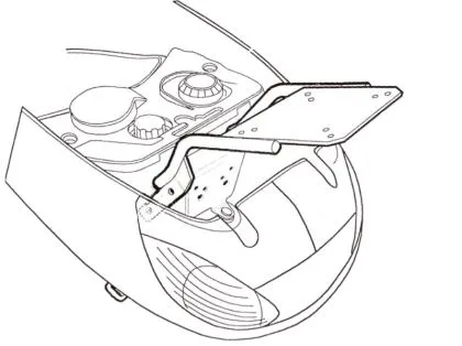 SHAD P0V59T Case Mounting Kit