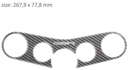 Protector for three-passenger PPSS3P/PR3186 SUZUKI GSR 750 2011-2014.