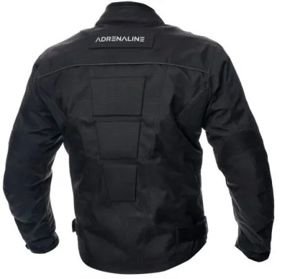 Textile motorcycle jacket ADRENALINE PYRAMID 2.0 BLACK