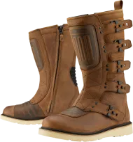 Motorcycle boots ICON ELSINORE2 - BROWN