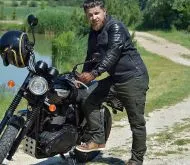 Мото дънки TRILOBITE 1664 ACID SCRAMBLER KHAKI 2.0