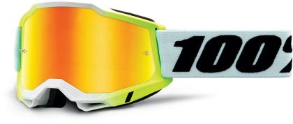 Мотокрос очила 100% ACCURI2 DUNDER - MIRROR YELLOW