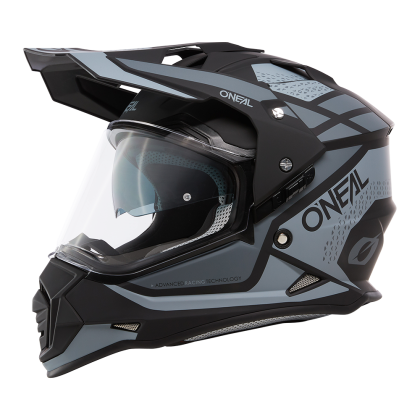 Ендуро каска O'NEAL SIERRA II R BLACK/GRAY V.24