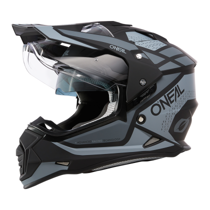 Ендуро каска O'NEAL SIERRA II R BLACK/GRAY V.24