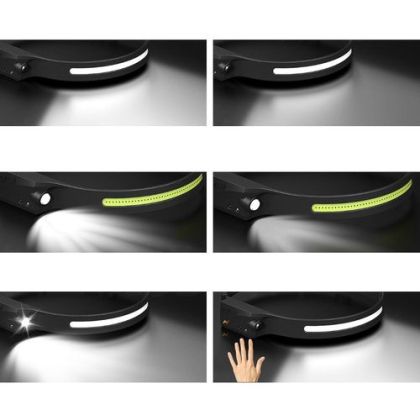 Мощен LED челник + фенерче