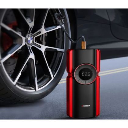 Power Bank със стартерна функция 10000 mAh ,6в1, компресор за помпане на гуми