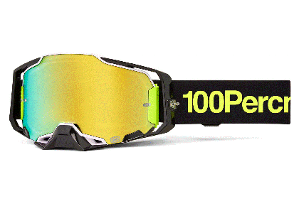 Motocross goggles 100% ARMEGA ORBAN MIRROR GOLD