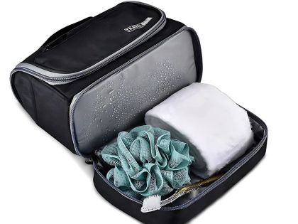 Organizator de cosmetice de călătorie - Negru