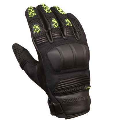 Γάντια μοτοσικλέτας Modeka Ennos Μαύρο/Κίτρινο