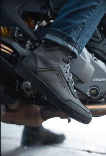 Modeka Konrod Grey/Black Motorcycle Sneakers