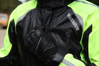 Pelernă de ploaie Modeka Viola Dry Negru/Galben