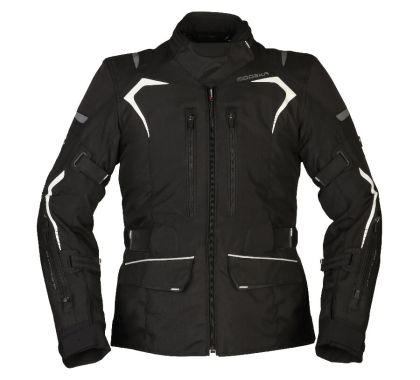 Women's motorcycle jacket Modeka Elaya Black/White