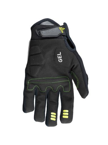Γάντια NORDCODE Downhill Μαύρο/Γκρι