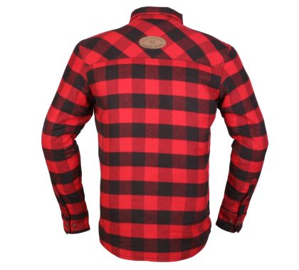 Πουκάμισο μοτοσικλέτας Modeka Nooner Κόκκινο/Μαύρο