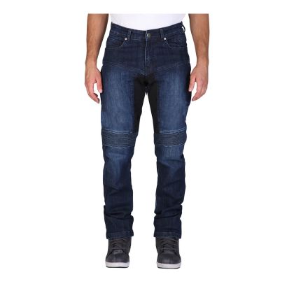 Moto Jeans Modeka Callan 304 Stone Wash Albastru - Pantaloni scurți