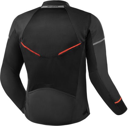Geacă de motocicletă de vară SHIMA X-MESH 2.0 Negru/Roșu + Protecție spate