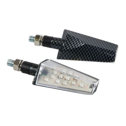 Indicatoare LED DUKE CARBON- 90077
