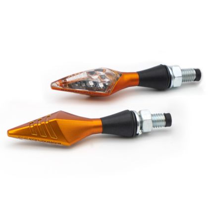 Indicatoare LED pentru motociclete BARRACUDA X-LED B-LUX ORANGE