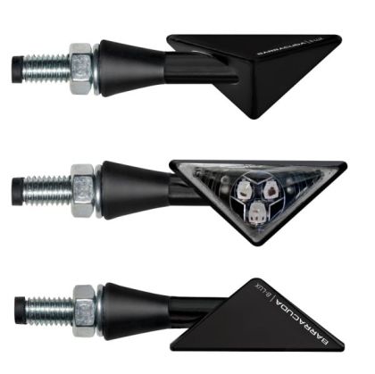 Ένδειξη μοτοσικλέτας LED BARRACUDA Z-LED B-LUX RED