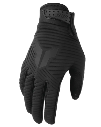Γάντια μοτοκρός THOR LAUNCHMODE-CW ΜΑΥΡΑ