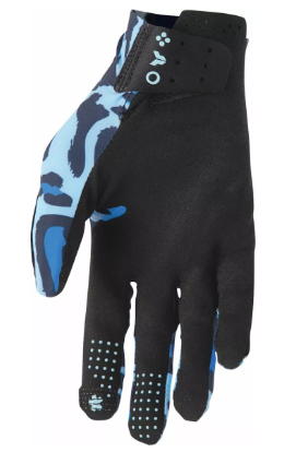 Γάντια μοτοκρός THOR SPORTMODE CHEETAH ΜΠΛΕ/ΜΕΣΑΝΥΧΤΑ