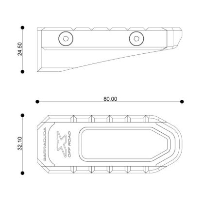 ΒΗΜΑΤΑ ΕΚΤΟΣ ΔΡΟΜΟΥ BARRACUDA GREEN