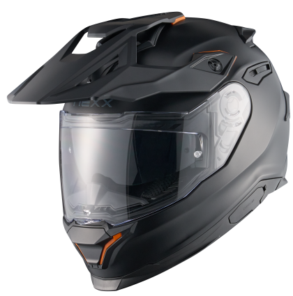 Κράνος περιπέτειας NEXX Y.TRAVL PLAIN BLACK