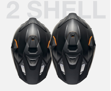 Адвенчър каска NEXX  Y.TRAVL PLAIN WHITE