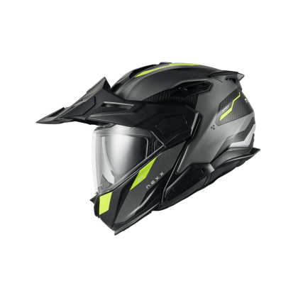 Κράνος περιπέτειας NEXX X.LIFECOUNTRY TERRA GREY/NEON