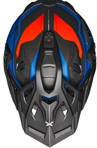 Casca de aventura NEXX X.WED3 KEYO WHITE NEON MATT