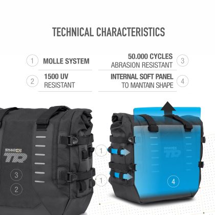 Адвенчър мото дисги SHAD TERRA TR40 2025