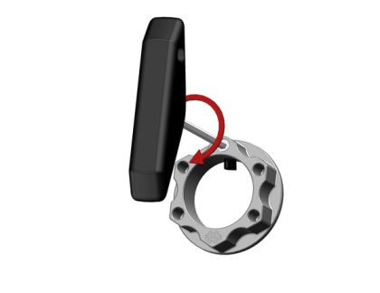 Nut for three-way GILLES TOP YOKE NUT ACMA BL M 1000 RR ABS