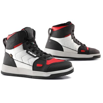 Ghete moto dama FALCO HARLEM RED