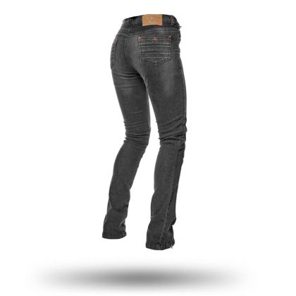 Women's moto jeans ADRENALINE ROCK LADY BLACK