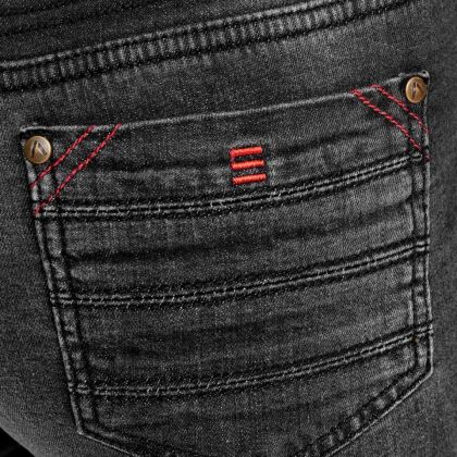 Women's moto jeans ADRENALINE ROCK LADY BLACK